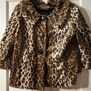 Chico’s Animal print jacket